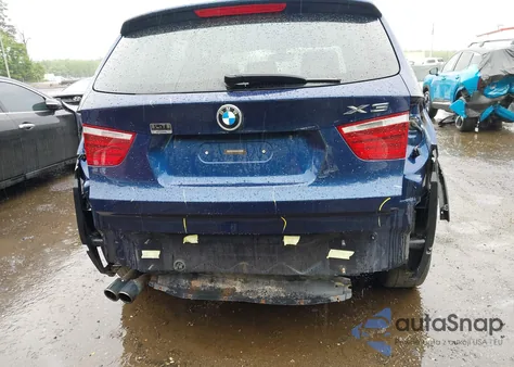 2015 BMW X3 xDrive28I z USA, uszkodzony, nr VIN 5UXWX9C58F0D51654